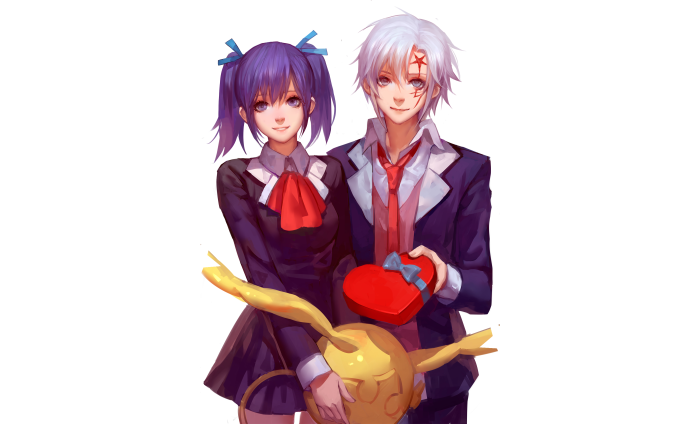 Allen Walker and Lenalee Lee from D.Gray-man