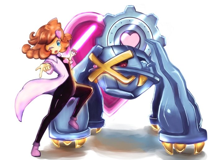 Penny Crygor and Metagross from WarioWare and Pokémon