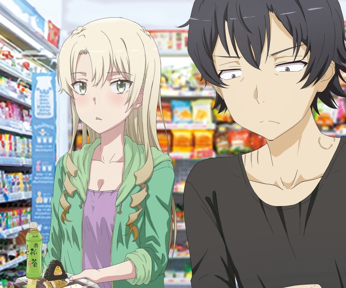 Yumiko Miura and Hachiman Hikigaya from My Teen Romantic Comedy SNAFU