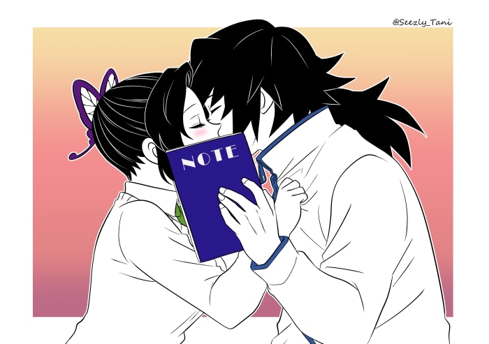 Giyuu Tomioka and Shinobu Kochou from Demon Slayer