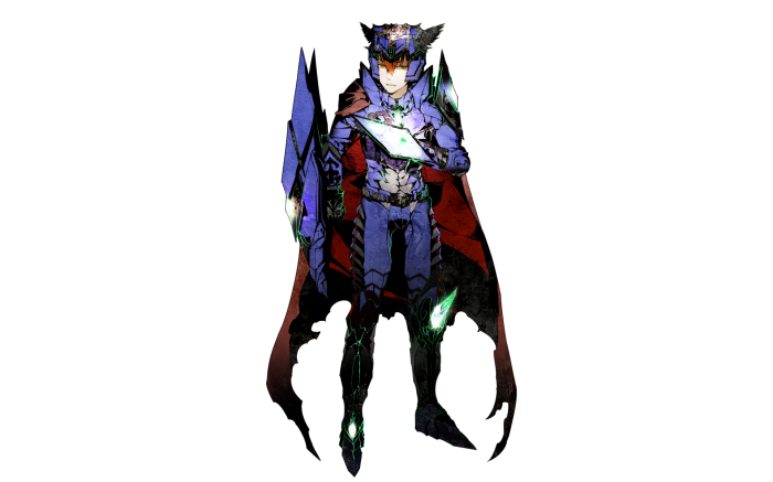 Asgard's Wrath character in blue armor