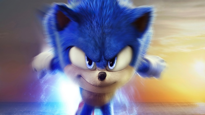 Sonic The Hedgehog 2 Action Pose