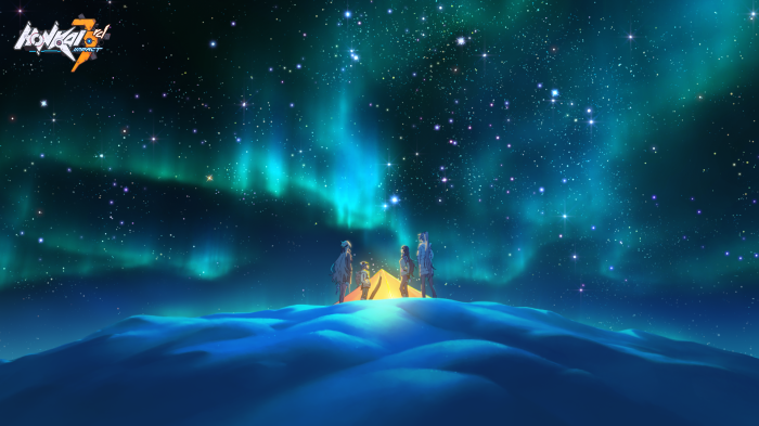 Honkai Impact 3rd Aurora Night Sky