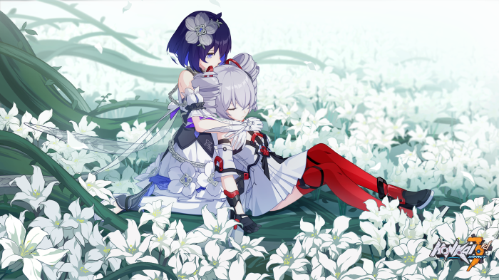 Fu Hua and Seele from Honkai Impact 3rd