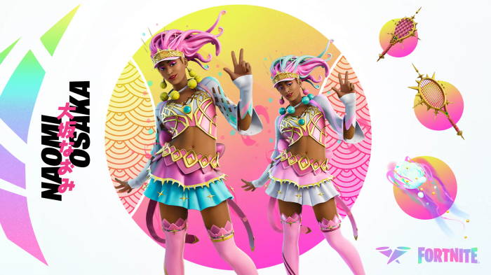 Naomi Osaka from Fortnite