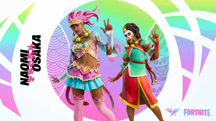 Naomi Osaka in Fortnite