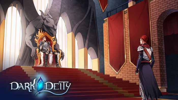 Dark Deity game title screen