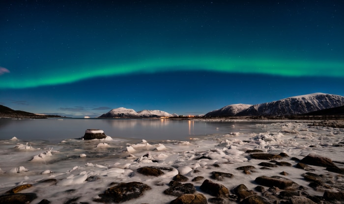 Aurora Borealis over Lofoten, Norway