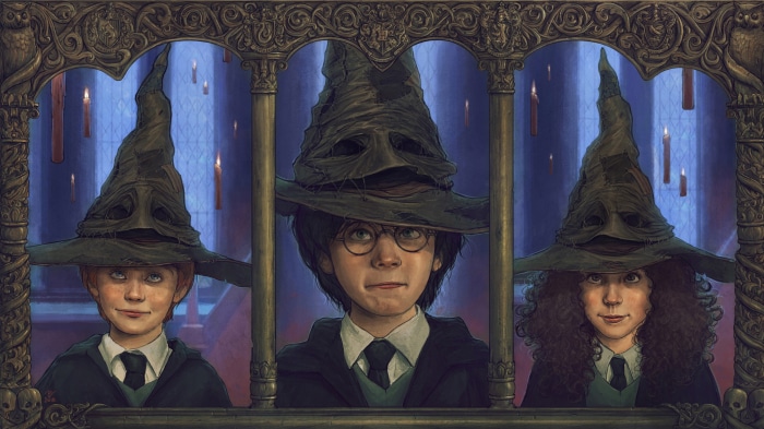 Harry Potter, Ron Weasley, and Hermione Granger from Harry Potter