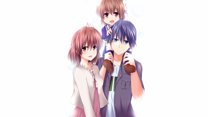 Tomoya and Ushio Okazaki from Clannad