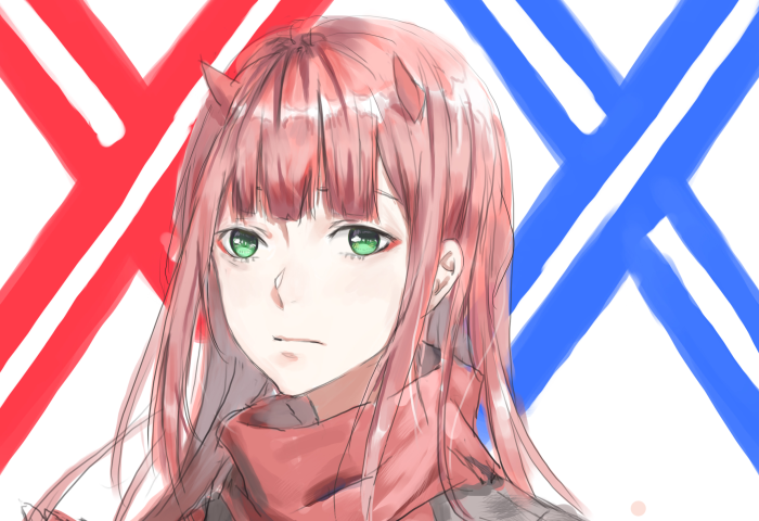 Zero Two from Darling in the FranXX
