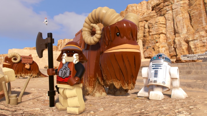 Lego Star Wars: The Skywalker Saga R2-D2 and Tusken Raider