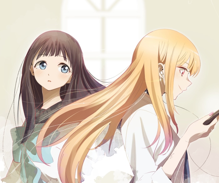 Komichi Akebi and Marin Kitagawa Crossover