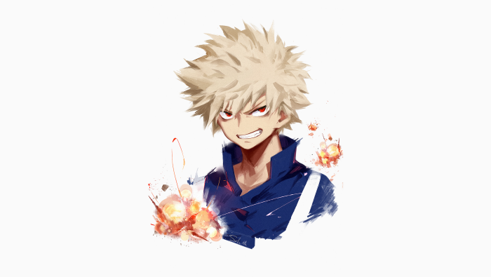 Katsuki Bakugou from My Hero Academia