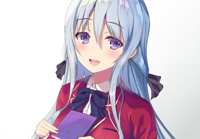 Hiyori Shiina from Classroom Of The Elite