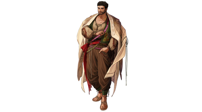 Man in traditional clothing