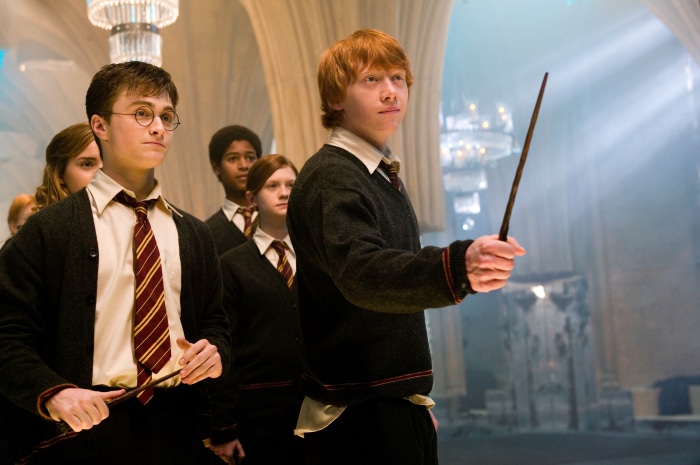 Harry Potter and Ron Weasley from Dumbledore's Army