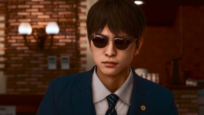 Man in Suit and Sunglasses from Lost Judgment
