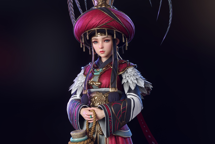Character from Super String 4K