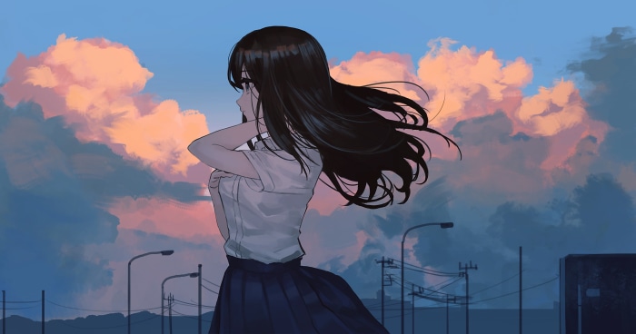 Suzune Horikita from Classroom of the Elite