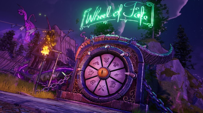 Wheel of Fate from Tiny Tina's Wonderlands