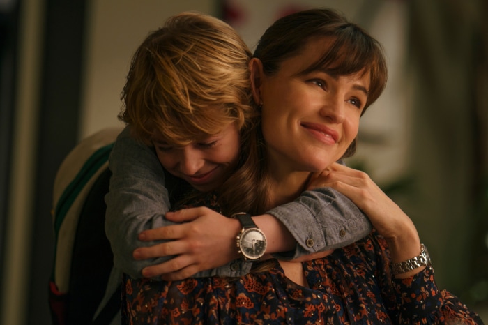 Jennifer Garner and Walker Scobell in The Adam Project