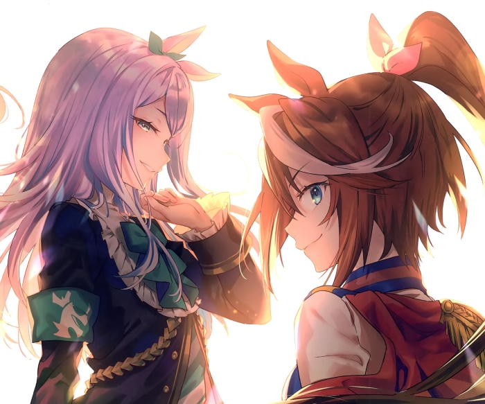 Mejiro McQueen and Tokai Teio from Uma Musume: Pretty Derby