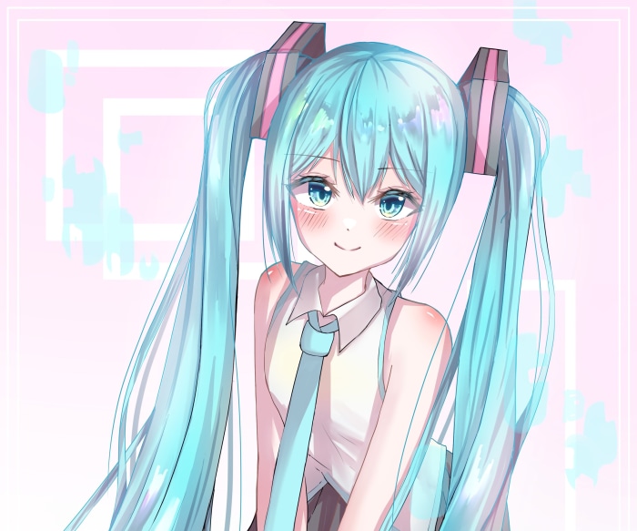 Hatsune Miku from Vocaloid