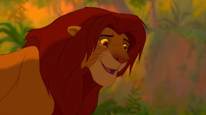 Simba the Lion from Disney