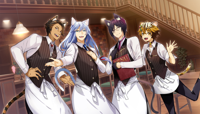 Catboys from Nekopara: Fennel, Laurier, Dill, and Sage