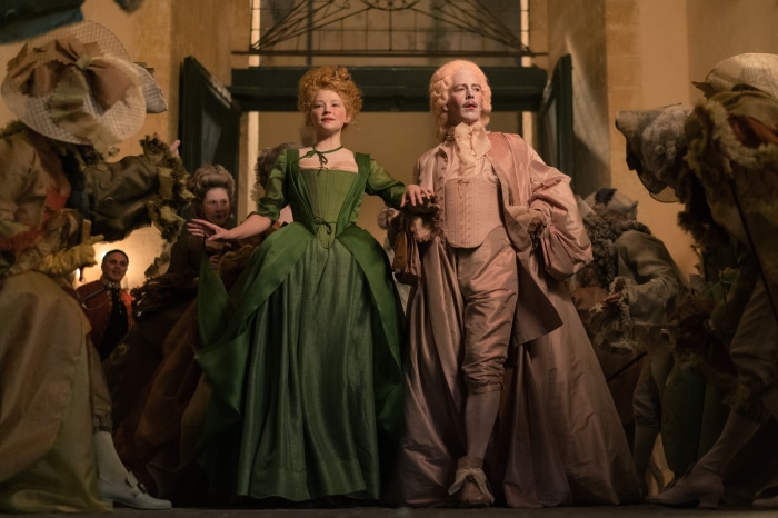 Haley Bennett and Ben Mendelsohn in Cyrano 4K
