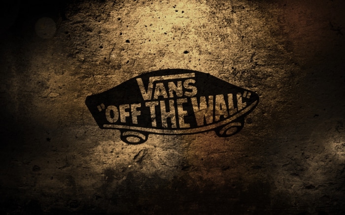 Vans Off The Wall Logo on Textured Background