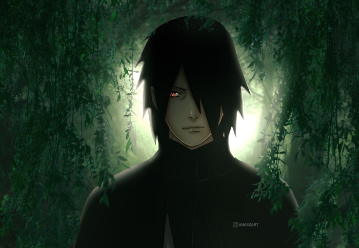 Sasuke Uchiha from Naruto 4K