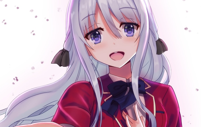 Hiyori Shiina from Classroom Of The Elite