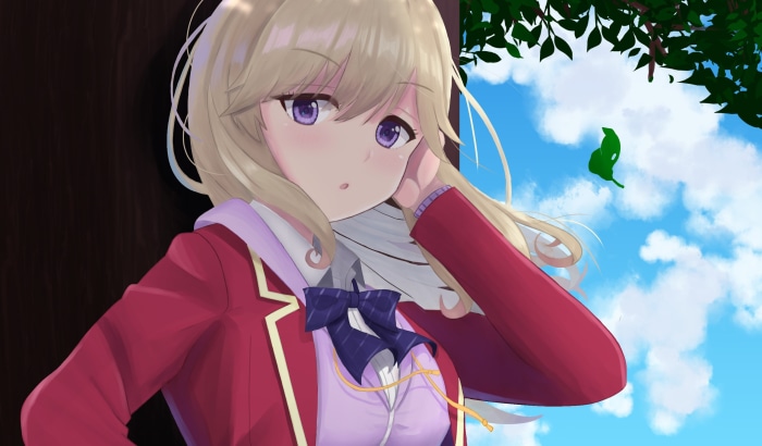 Sakurako Tsubaki from Classroom Of The Elite