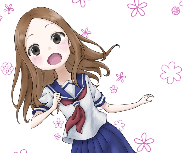 Takagi from Karakai Jouzu No Takagi-san