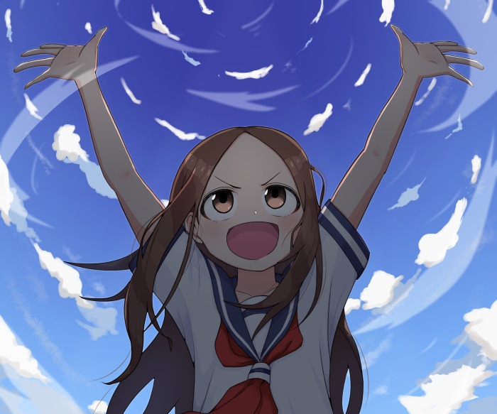 Takagi from Karakai Jouzu No Takagi-san