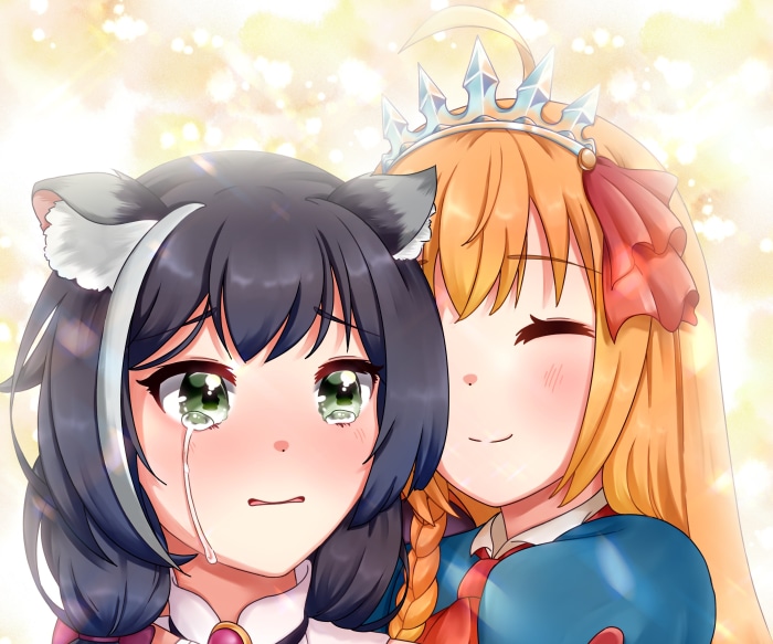Karyl and Pecorine from Princess Connect! Re:Dive