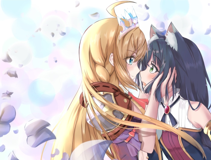 Karyl and Pecorine from Princess Connect! Re:Dive