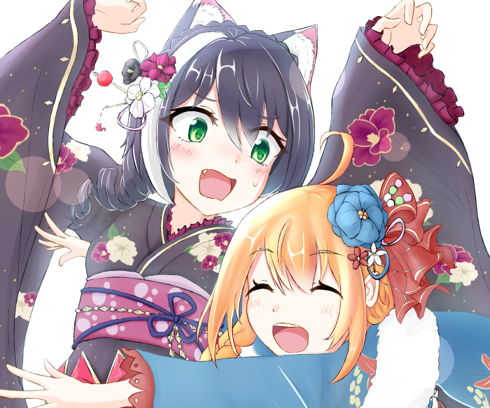 Karyl and Pecorine from Princess Connect! Re:Dive