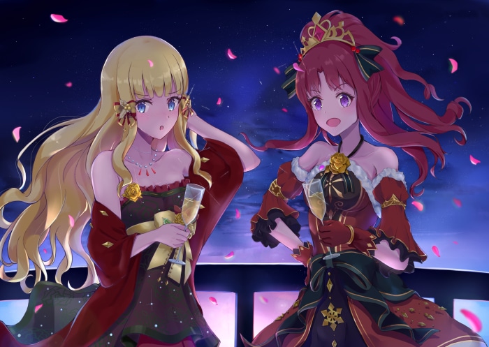 Saren Sasaki and Akino Toudou from Princess Connect! Re:Dive 4K
