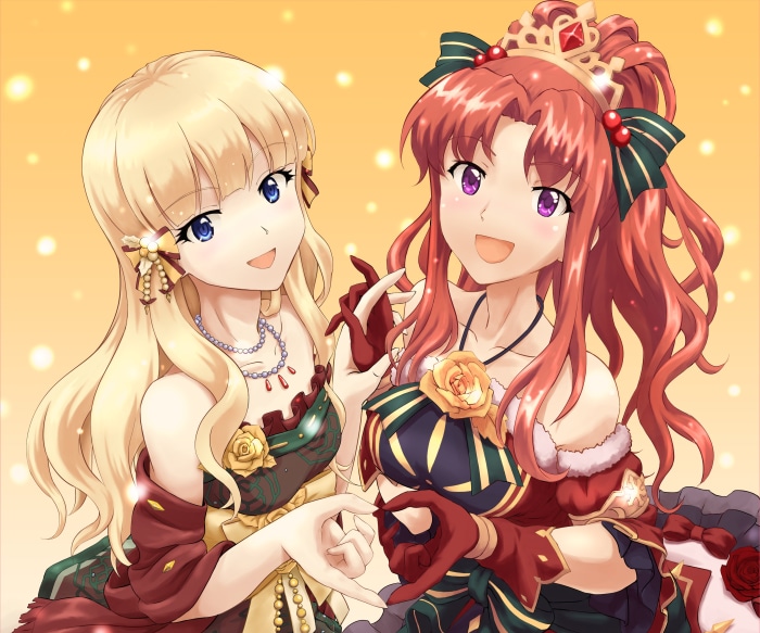 Saren Sasaki and Akino Toudou from Princess Connect! Re:Dive