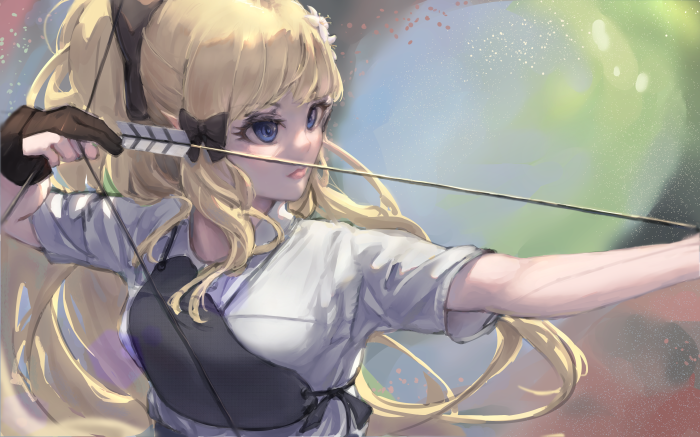 Archer girl from Princess Connect! Re:Dive 4K