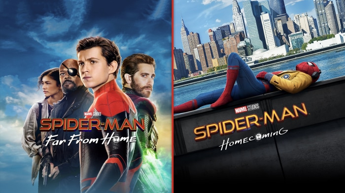 Spider-Man: Far From Home and Spider-Man: Homecoming 4K