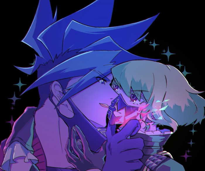 Galo Thymos and Lio Fotia from Promare