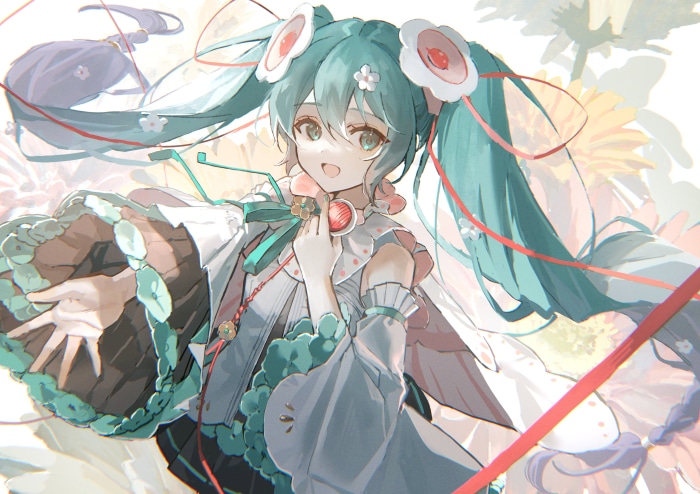 Hatsune Miku from Vocaloid Artwork