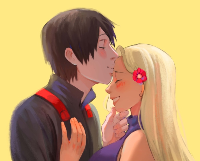 Sai and Ino Yamanaka from Naruto