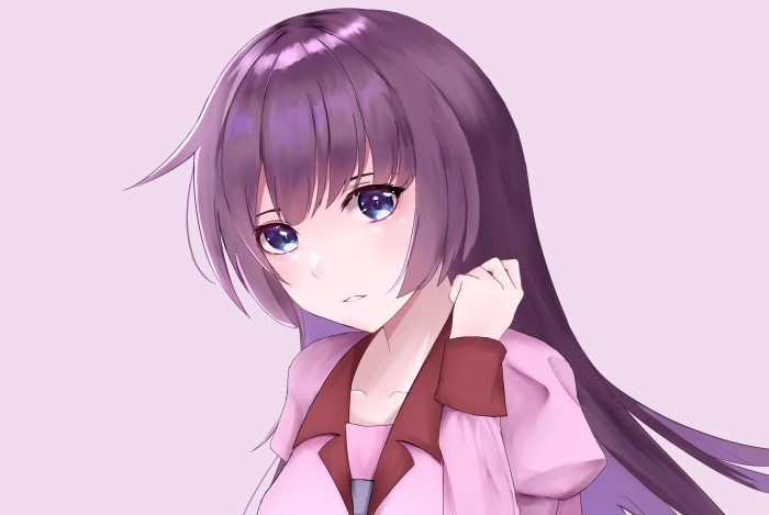 Hitagi Senjougahara from Monogatari Series