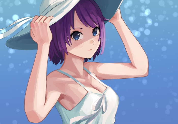 Hitagi Senjōgahara from Monogatari 4K