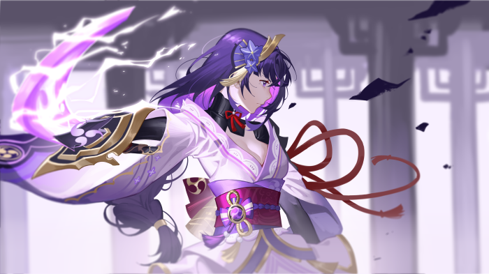 Raiden Shogun from Genshin Impact